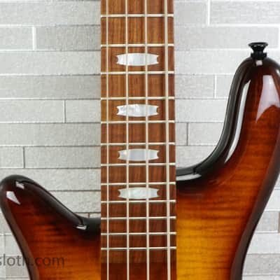 Spector EuroBolt 4 Left Handed - Tobacco Sunburst image 3