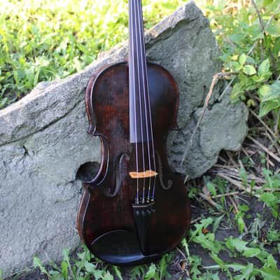 Crow Creek Fiddles Hoedown Special 4/4 size Handmade Fiddle / Violin with Case 2025 - Dark Rustic Brown image 16