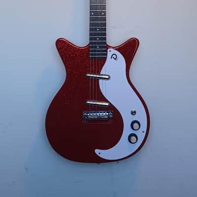 Danelectro 59M NOS+ - 60th Anniversary - Red Metalflake - 2019 - Present - Gloss image 1