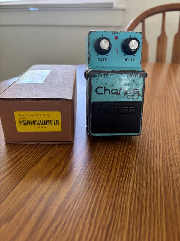 Boss CE-2 Chorus (Black or Green Label) 1988 - 1992 | Reverb