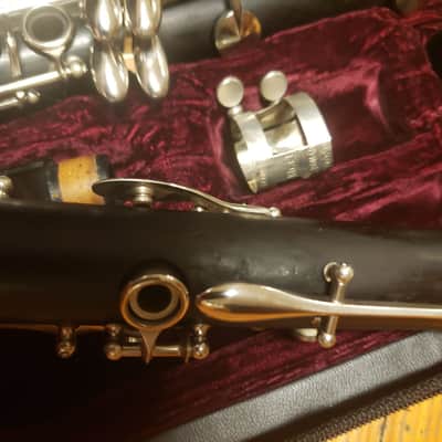 Crazy Cheap Buffet Crampon R13 Silver Bb Clarinet--New Valentino Upper, Black Leather Lower! image 17