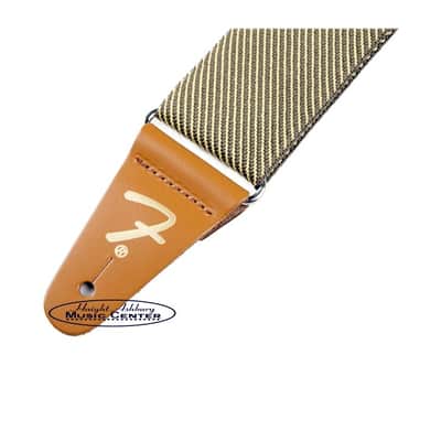 Fender Vintage Timeless Look 1-7/8" Guitar Strap, Tweed image 4