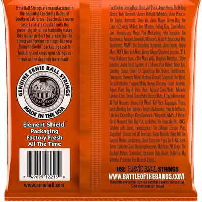 Ernie Ball Skinny Top Heavy Bottom Slinky Nickel Wound Electric Guitar Strings - 10-52 Gauge image 2