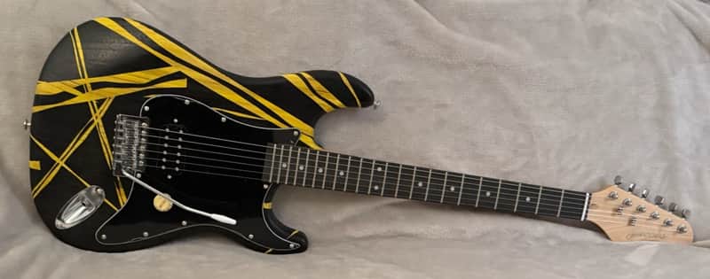 Unbranded Pre-Owned- EVH Style Electric Guitar Hand Made 2026 - Nitro image 1
