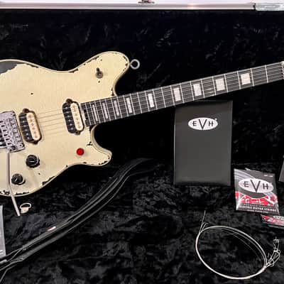 EVH Van Halen Wolfgang Signature Limited Edition Tour Relic - Ivory image 2