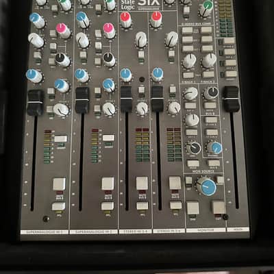Solid State Logic SiX 6+4 (10) Channel Analog Mixer 2019 - Present - Black image 3