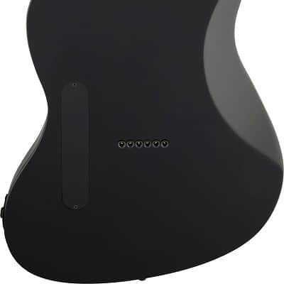 Fender Jim Root Jazzmaster Electric Guitar Ebony FB, Flat Black image 3