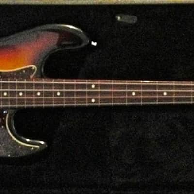 Kevin Kaufman Jaco Pastorius Bass of Doom Prototype, early 90's Sunburst Tortoise Pickguard image 2