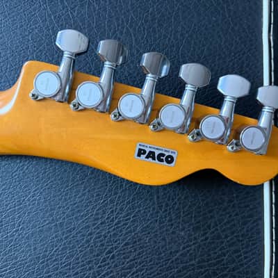 1980s Chandler San Francisco Joe Perry Stratocaster Natural Lipstick Pickups Hard Case image 21