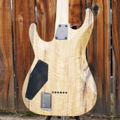 ESP USA M-II DX NT Redwood/Korina Body 6-String Electric | #2 of 4 Made Total | Includes Black Tolex Hard Case image 11