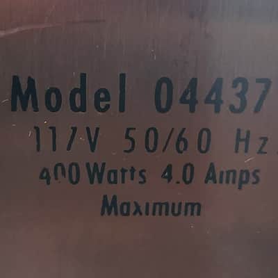 RARE! Leslie Combo II Preamp Pedal Model #044370 1970s Metal image 7