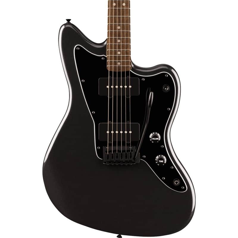 Squier Affinity FSR Jazzmaster Metallic Black image 1