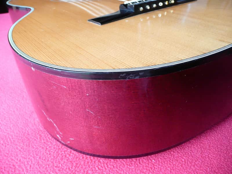 Yamaha Dynamic Guitar No.15 1963 Natural Japan Vintage ALL Solid