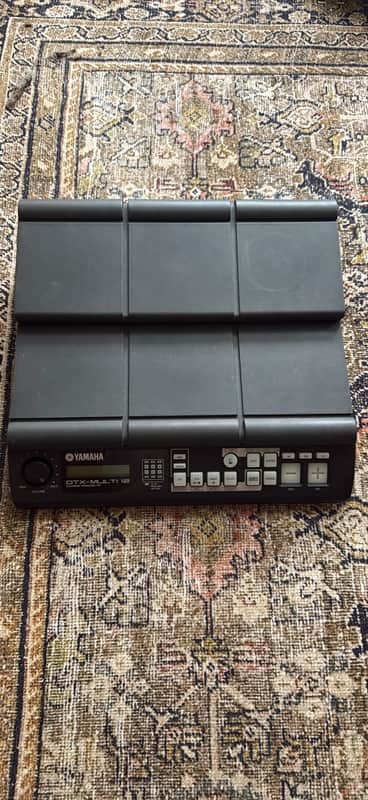 Yamaha DTX-Multi 12 Electronic Percussion Pad 2009 - Present - Black image 1