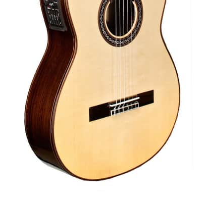 Cordoba GK Pro Negra [Gipsy Kings Signature Model] Acoustic Electric Nylon String Flamenco Guitar image 3