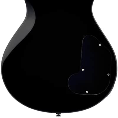 Hagstrom Ultra Swede Left hand Cosmic Black Burst Guitar with Case image 2