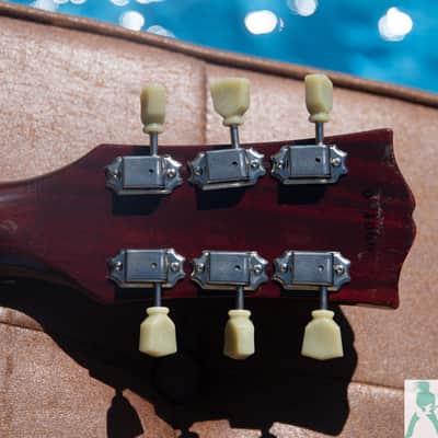 1990 Greco "Mint Collection" EG59-60 1958-59 Les Paul Standard Copy  - Vintage SunBurst - Made in Japan (FujiGen) - Pro Set-Up w Perfect Frets/Action/Intonation image 6