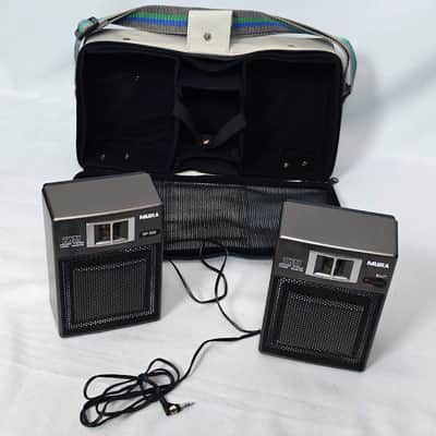 Mura SP-100 Sound-Stepper 2-Way Speaker System w/ 3/8" Input - Gray image 7