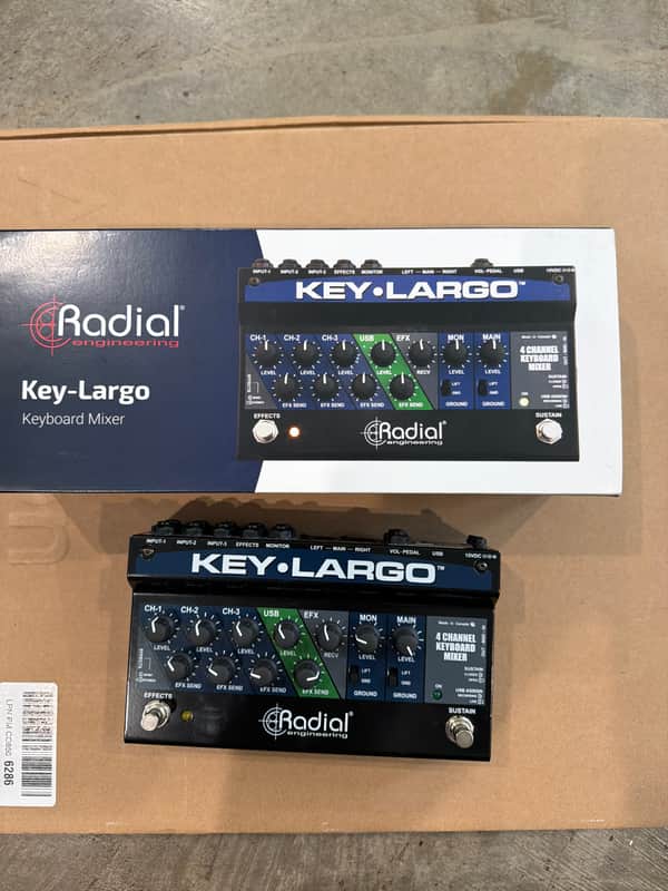 Radial Key Largo Keyboard Mixer Pedal 2010s - Standard image 1