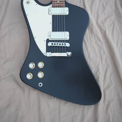Left-Handed 2012 Gibson Firebird Studio '70s Tribute - Satin Ebony image 1
