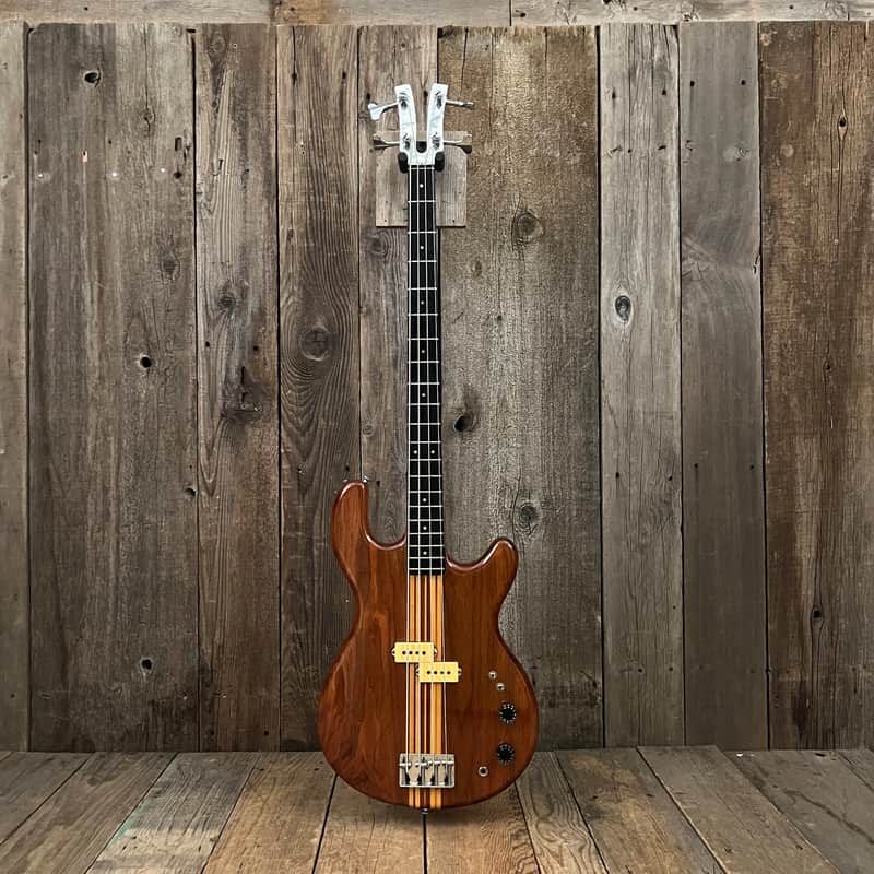 Kramer DMZ 4001 1979ish - Natural Aluminum Neck Bass image 1