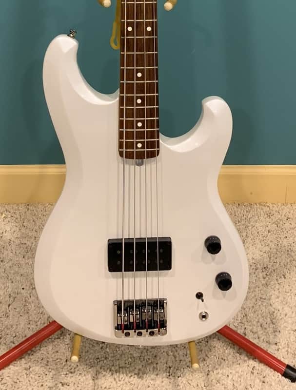 Custom finish 1982 Ibanez Roadstar II bass with original hard shell case image 1