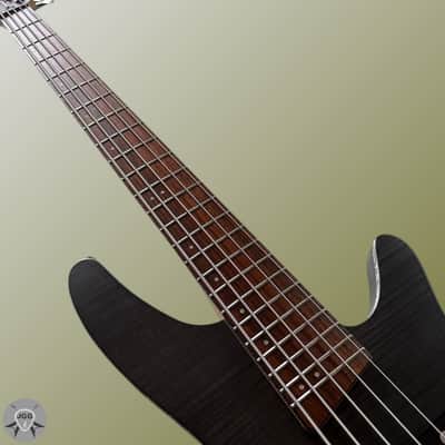 Ibanez SRX595 Transparent Gray Flat – Hard Shell Case – Excellent Condition image 9