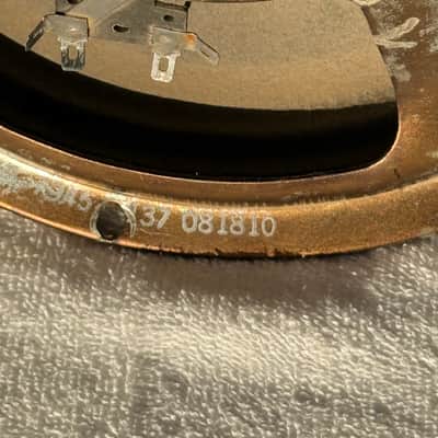 Vintage 12" *8 Ohm Fender CTS Speaker image 3