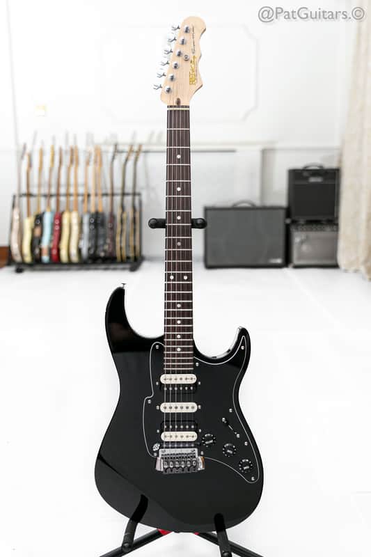 2010s Fret-King Super-Matic HSH in Black image 1