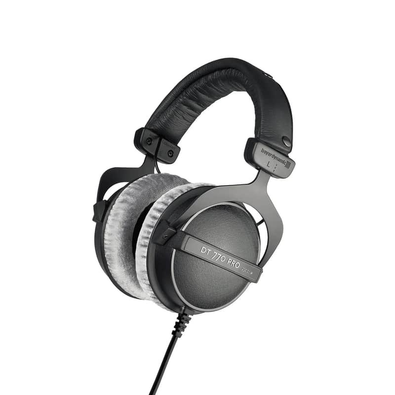 Beyerdynamic DT 770 Pro - Circumaural Closed Back Stereo Studio Headphones - 80 Ohm image 1