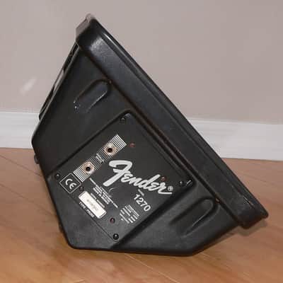 Fender 1270 1x10 Compact Passive Stage PA Monitor Wedge Speaker - Excellent Condition image 3
