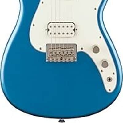 Squier Classic Vibe Duo-Sonic HS Electric Guitar. Laurel Fingerboard, Parchment Pickguard, Lake Placid Blue image 3