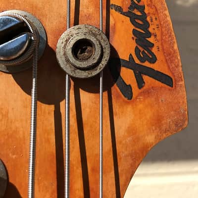 1964 Fender Jazz Bass Sunburst image 7