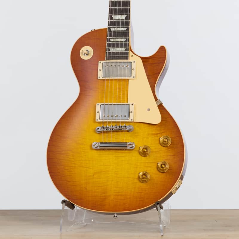 Gibson Custom 1959 Les Paul Standard Reissue, Iced Tea Burst | Demo image 1