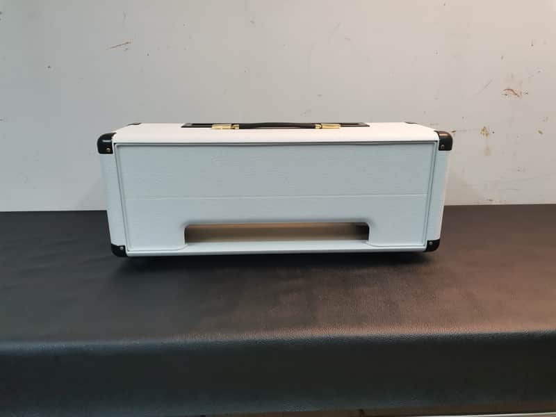 Marshall JMP 2203 2204 / Plexi / Bluesbreaker / JTM / 18W style Headshell Gehäus / White Amp Shell image 1