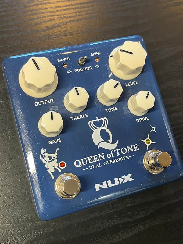 NuX NDO-6 Queen of Tone Dual Overdrive 2022 - Present - Blue image 1