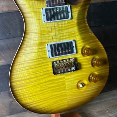 PRS DGT David Grissom Signature Wood Library Flame Maple 10 Top, Brazilian Rosewood FB - Livingston Lemondrop 410960 image 2