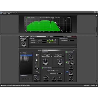 Ecler ALMA 26 2in / 6out Controller - Diplexer image 2