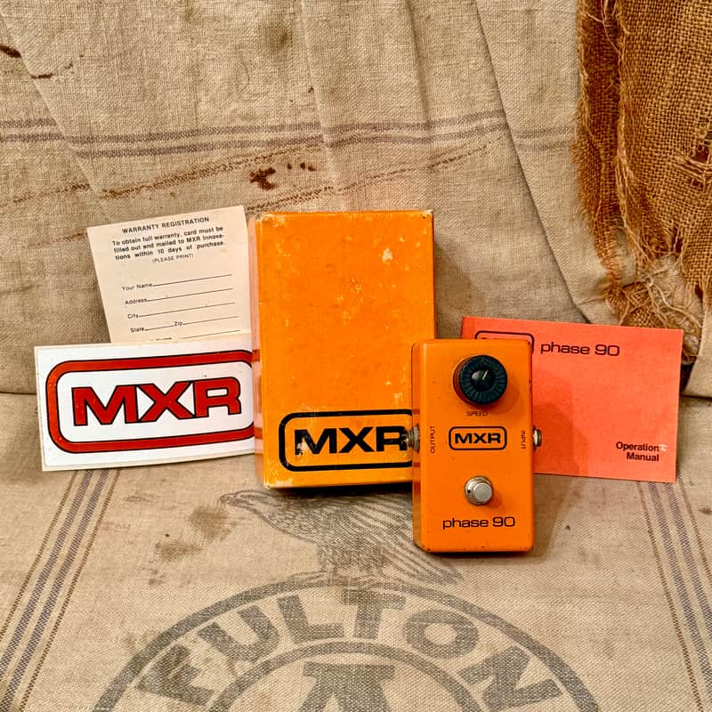 MXR Phase 90 w/Box & Paperwork 1980 - Orange image 1