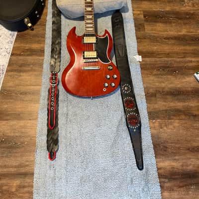 Gibson Custom shop ‘61 Les Paul SG Standard reissue VOS 2014-2015 Faded Cherry image 2