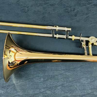 C-STOCK Bach Stradivarius 42BOG Professional Trombone Gold Bell image 15