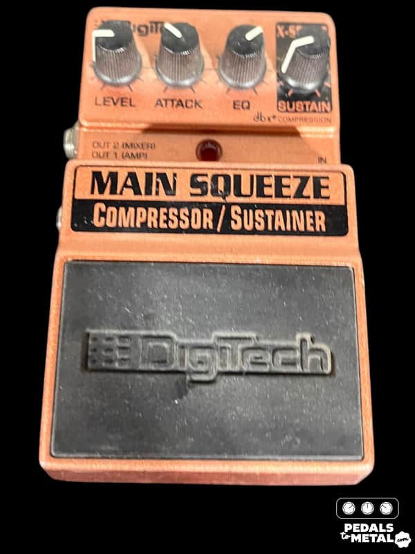 DigiTech Main Squeeze Compressor 2000s - Orange X9622 image 1