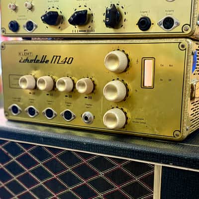 Klemt Echolette M40 c 1960 - Gold original vintage Beatles Hamburg tube amplifier AC30 original vintage Germany amp image 3