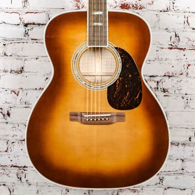 Martin Custom Shop M/0000-Size 42-Style - Swiss Spruce/Flame Maple Back, Sides, Neck - Ambertone x6411 USED image 1