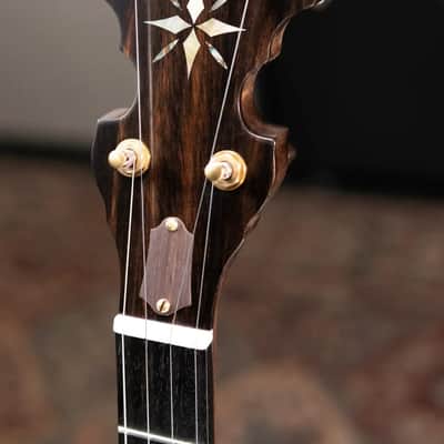 OME Banjos Gold Hill Vintage Alpha 5-String Resonator Banjo with Hardshell Case image 6