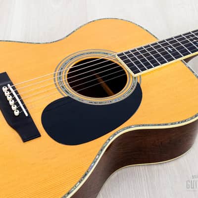 1998 Martin Custom 000-28 Brazilian Rosewood w/ Abalone Purfling, Pre-War Inlay & Case image 6