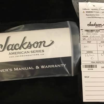 Jackson American Series Soloist SL3 2023 - Platinum Pearl image 11