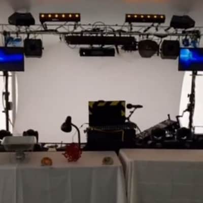 American DJ Ultra Hex Bar 6 RGBAW+UV LED Light Bar 2x Pair with Bag image 2