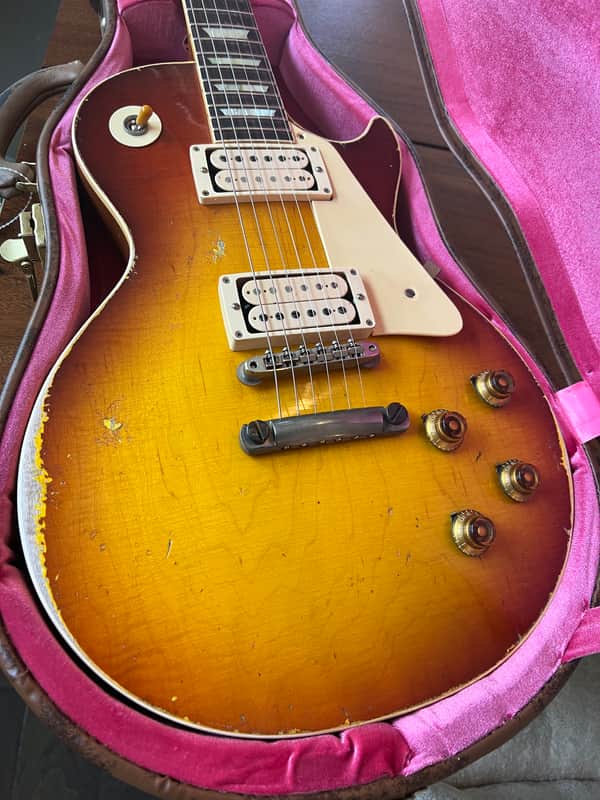 Gibson Les Paul 1957 Murphy Lab Ultra Heavy Aged Refin Burst LE Limited Edition 2026 In Hand Sunburst
