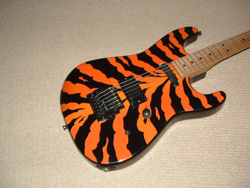 Charvel San Dimas 1984 Bengal Tiger image 1